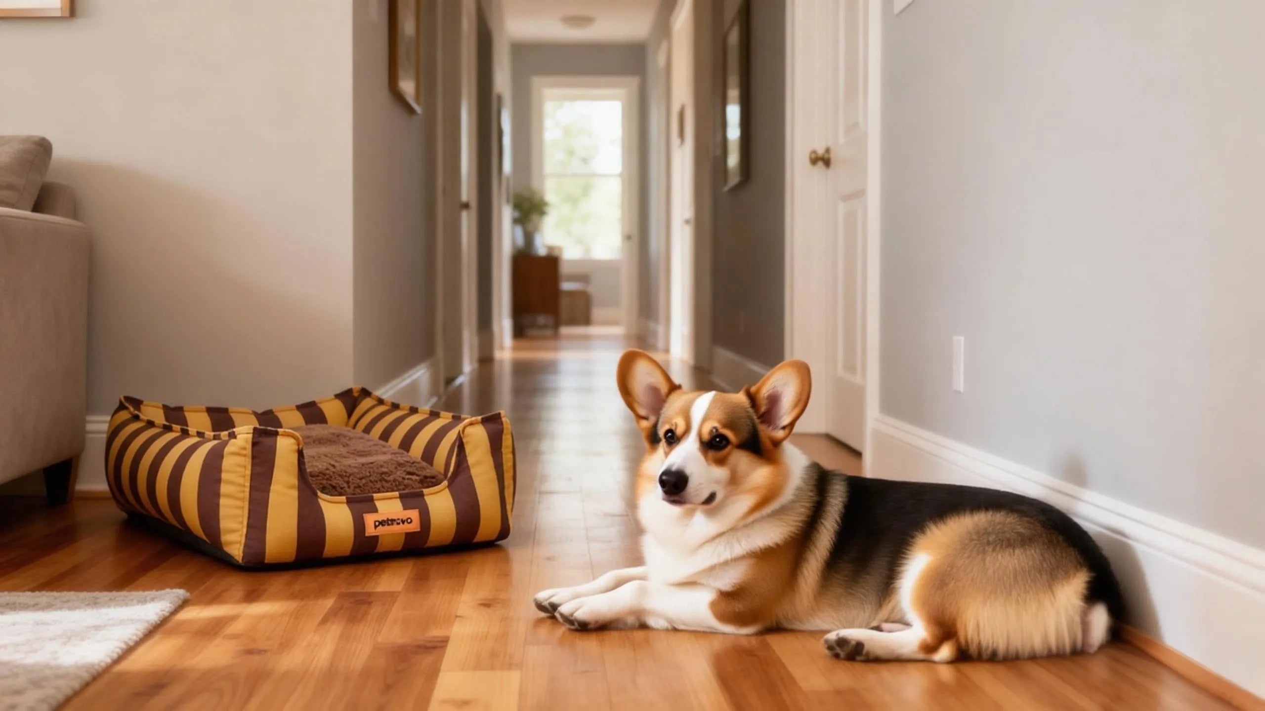 Why Dogs Sleep on the Floor Instead of Their Bed
