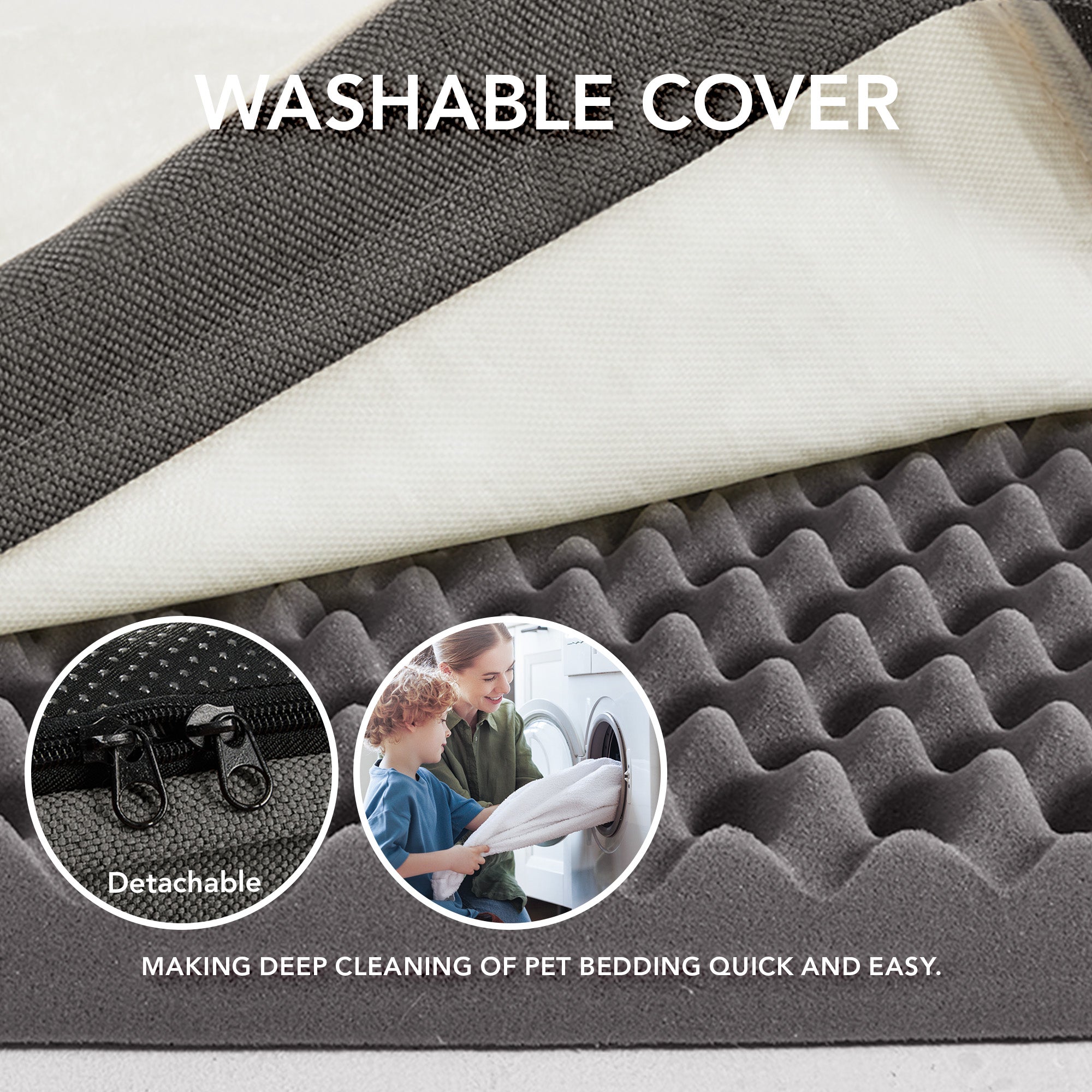 Plush Waterproof Dog Bed