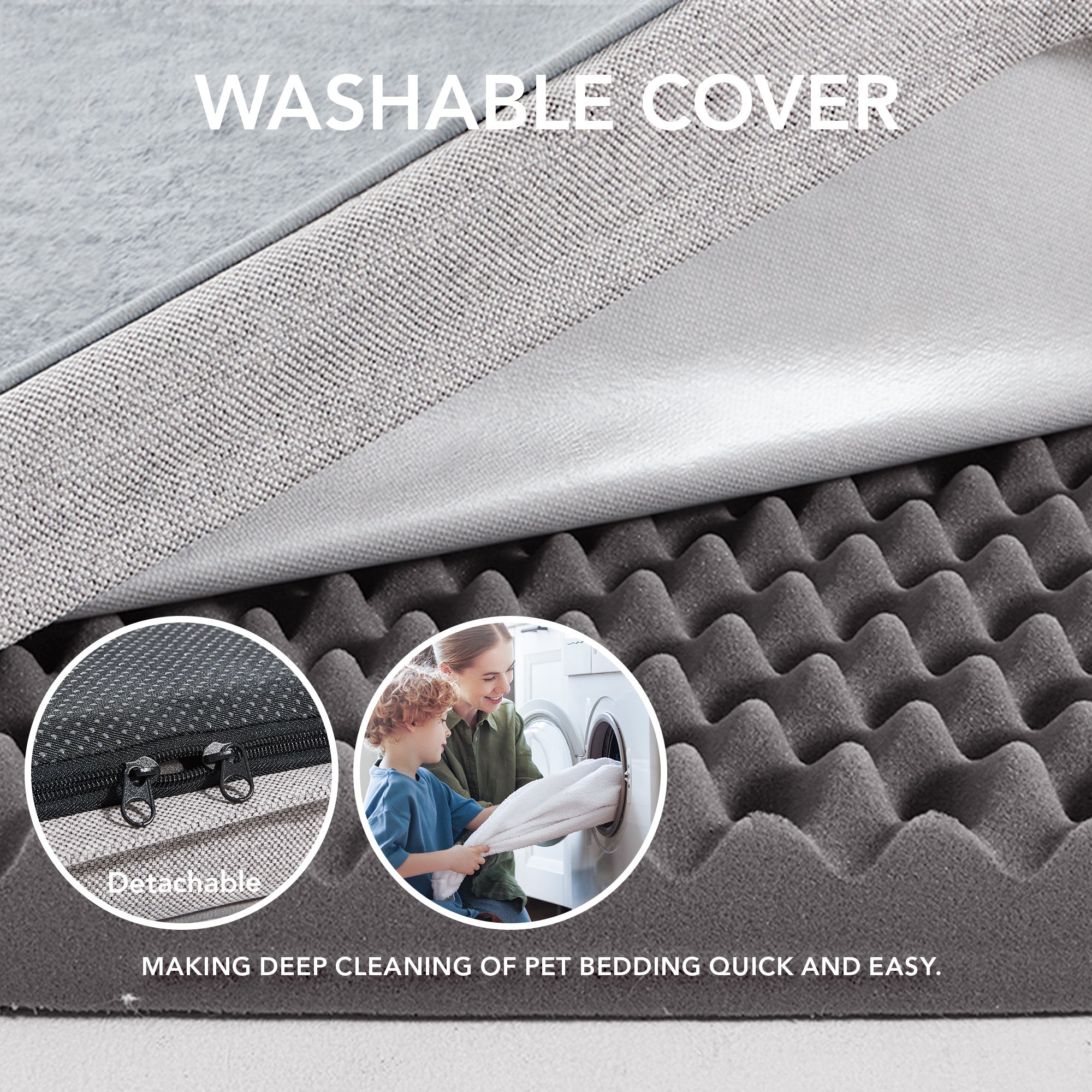 Plush Waterproof Dog Bed