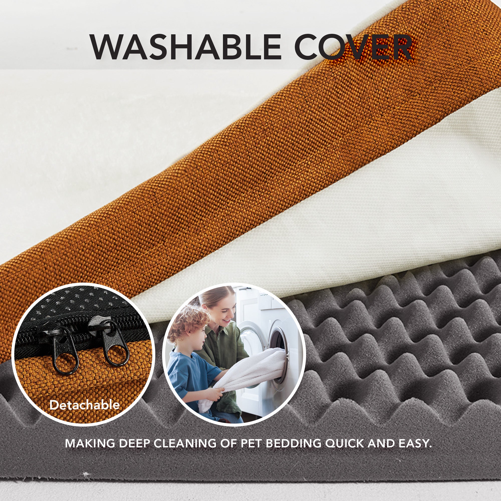 Plush Waterproof Dog Bed