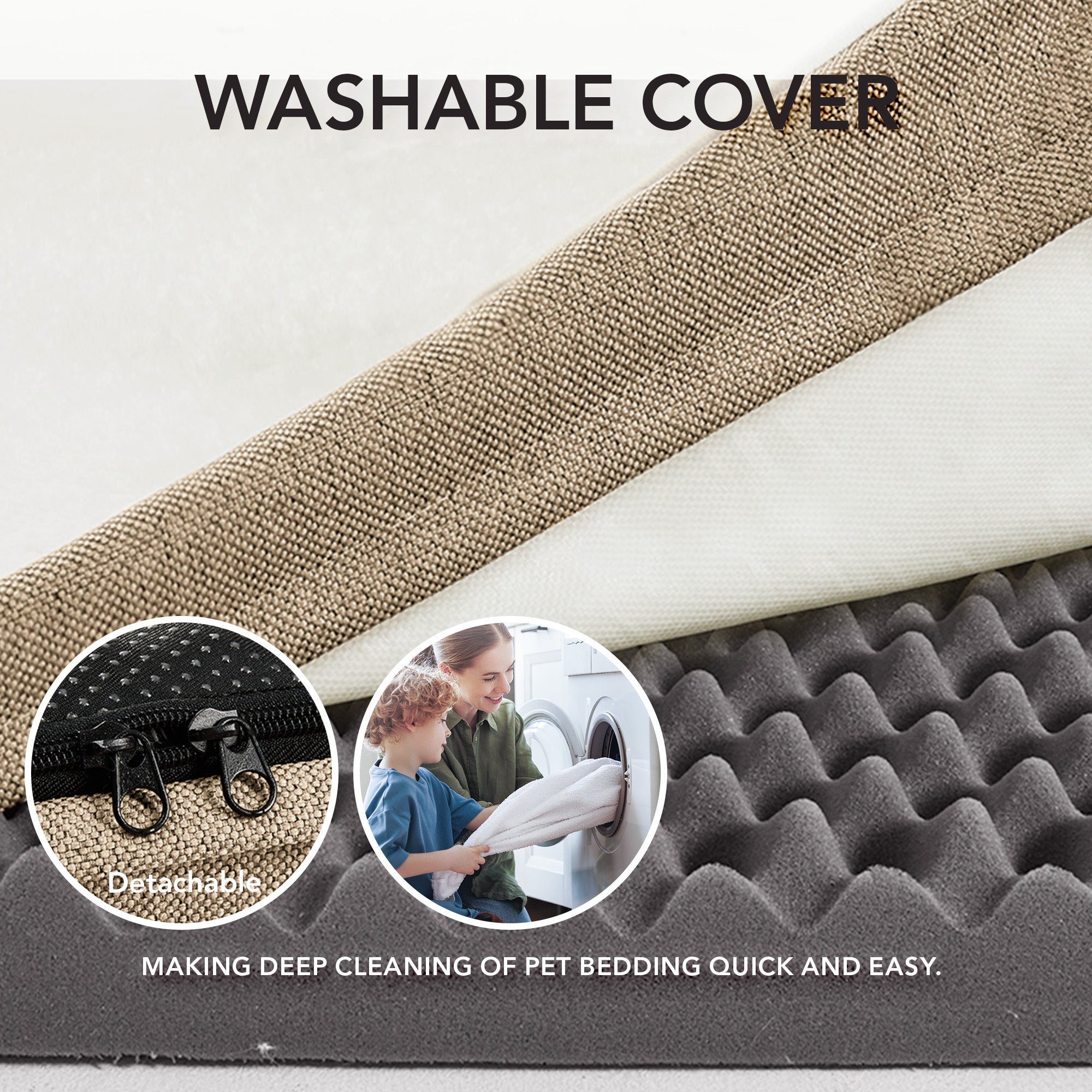 Plush Waterproof Dog Bed