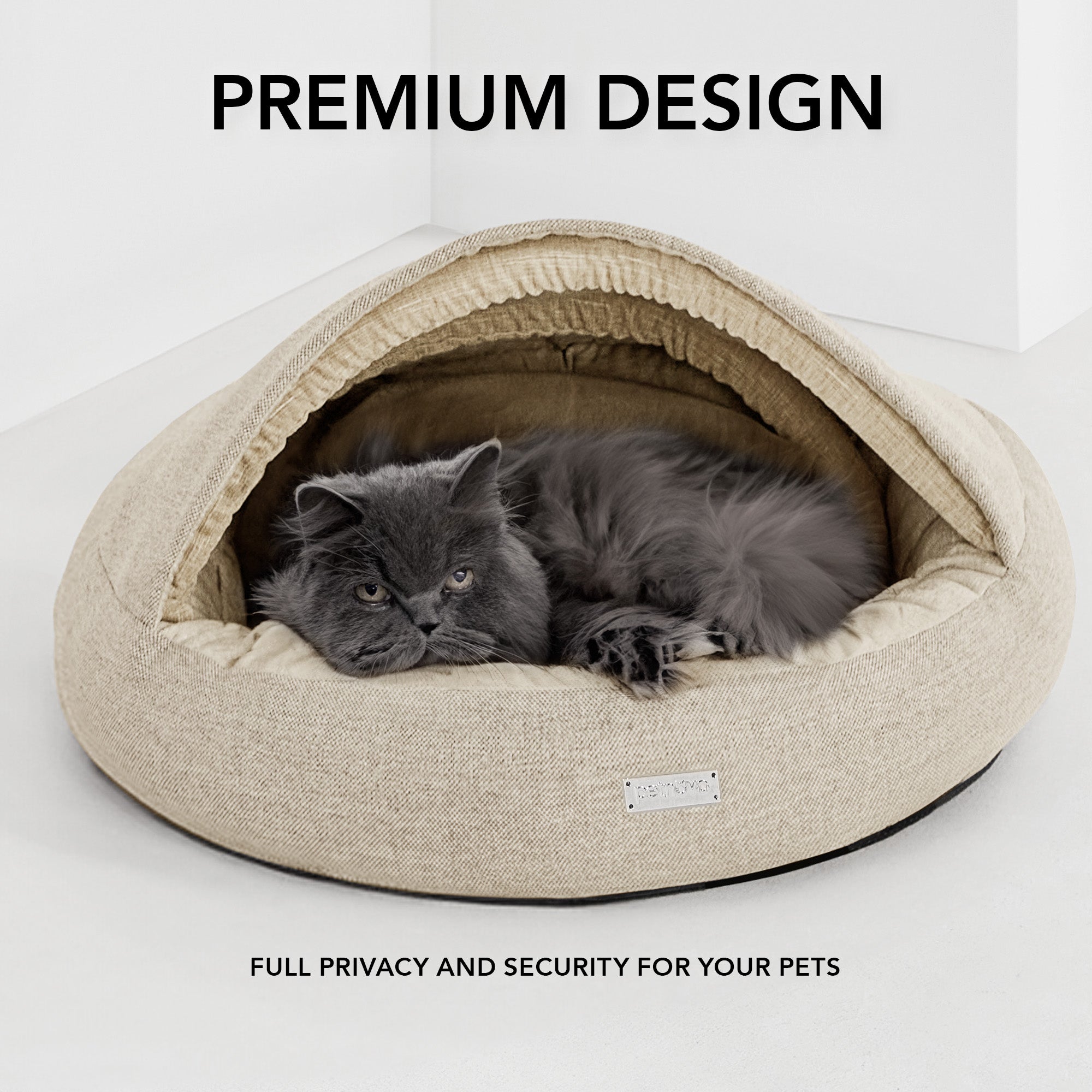 Hooded Pet Beds