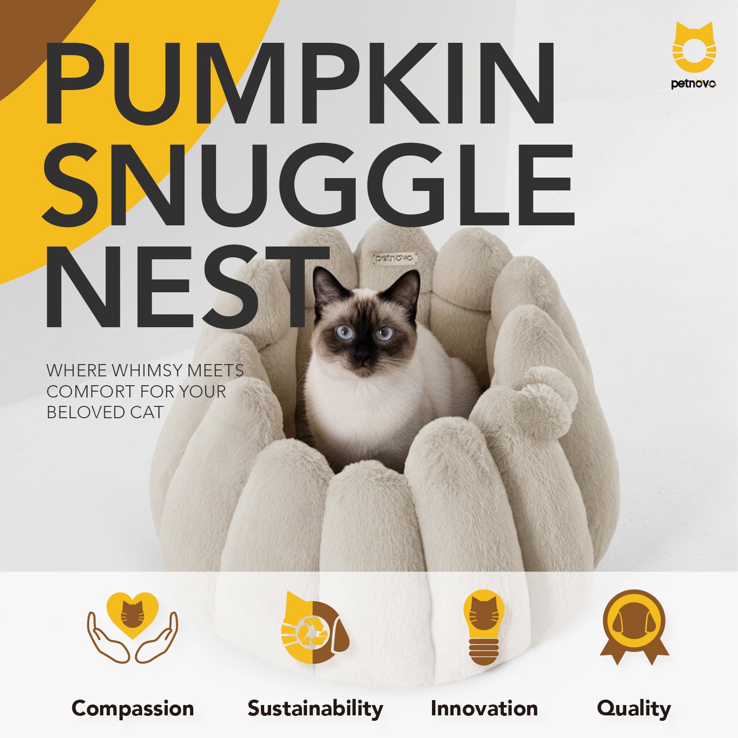 Pumpkin Snuggle Nest