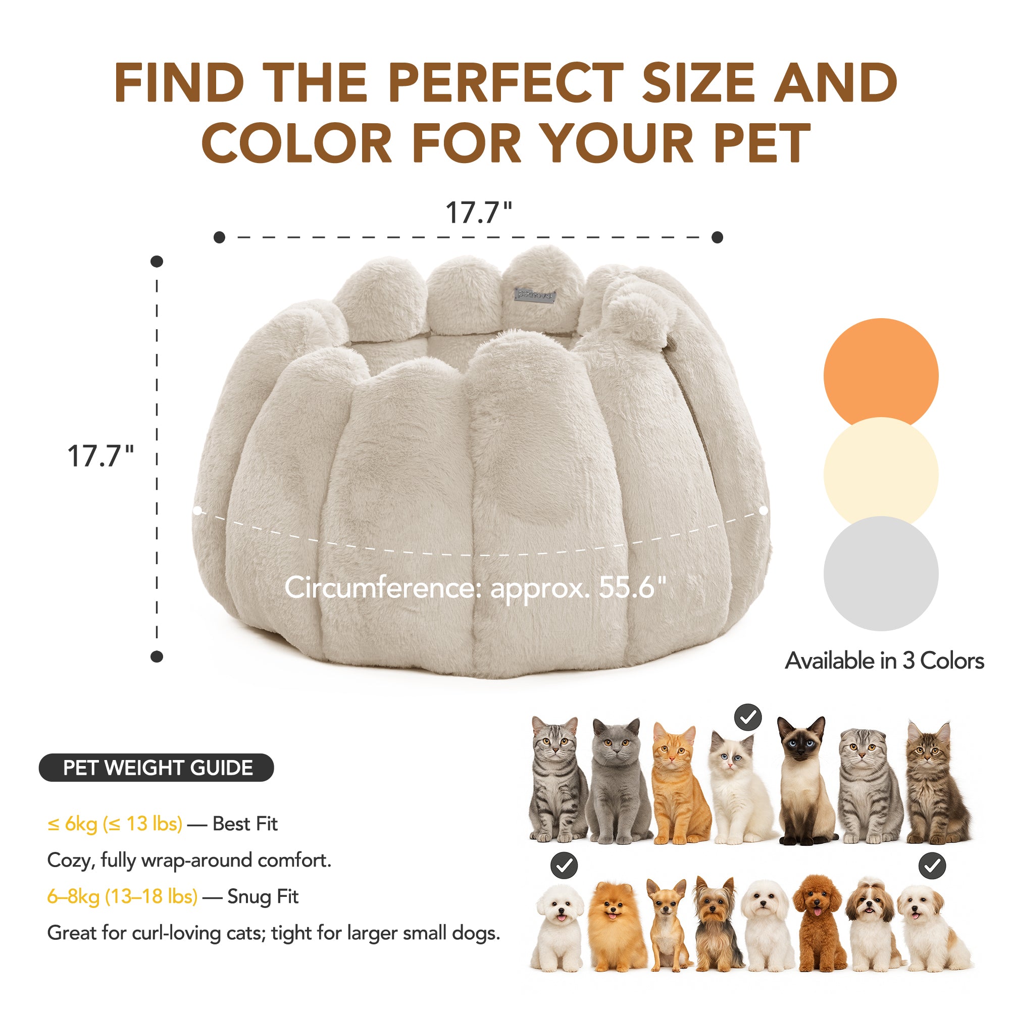 Pumpkin Snuggle Nest