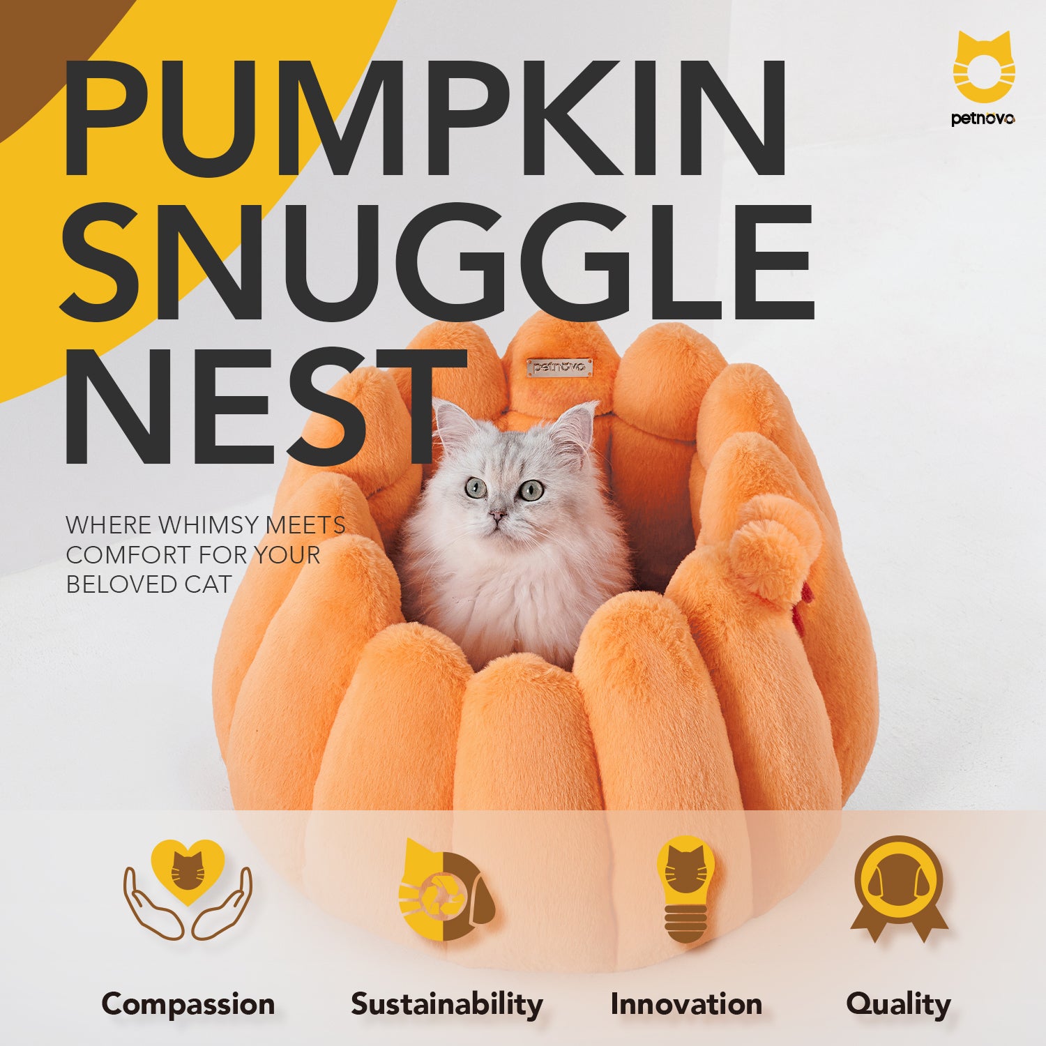 Pumpkin Snuggle Nest