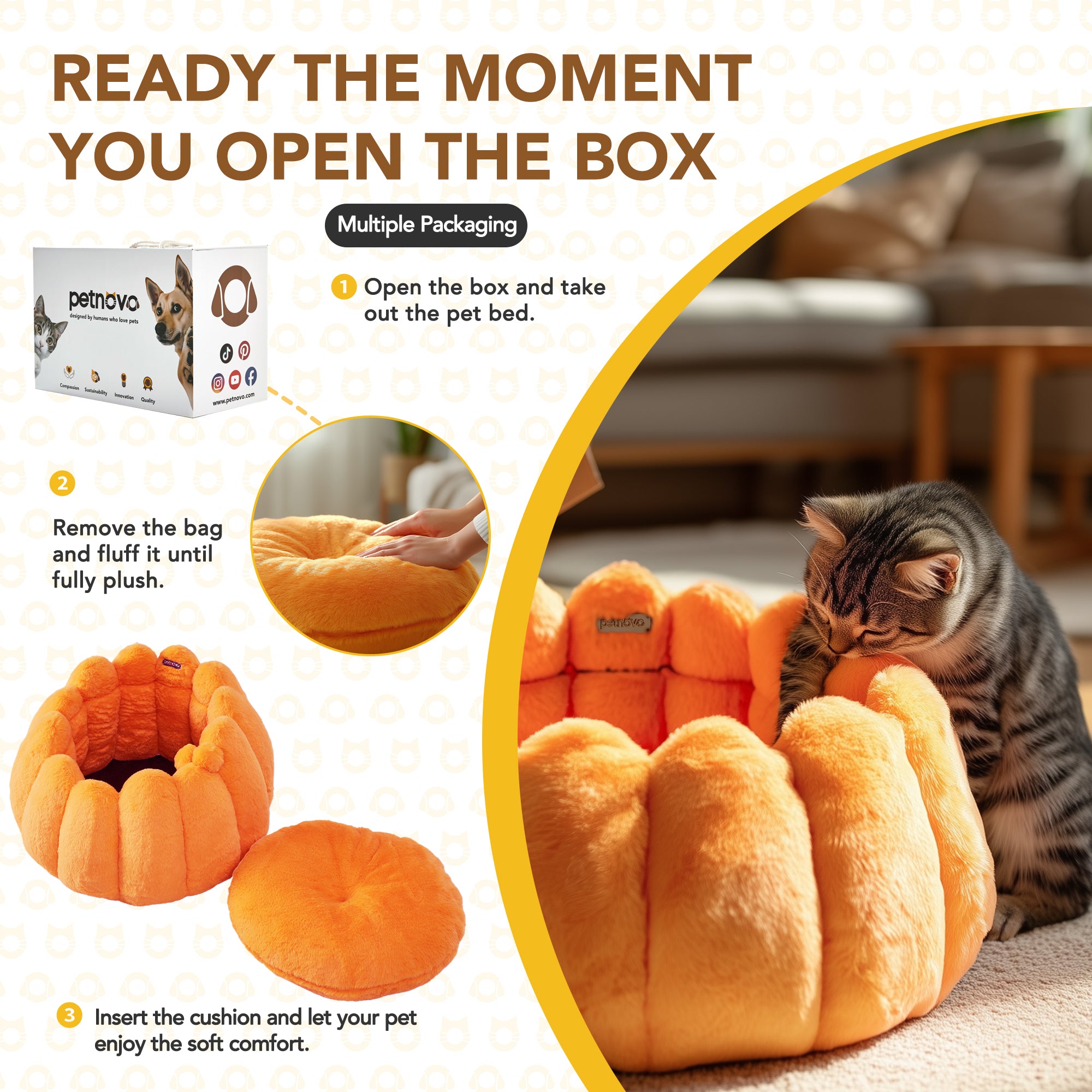 Pumpkin Snuggle Nest