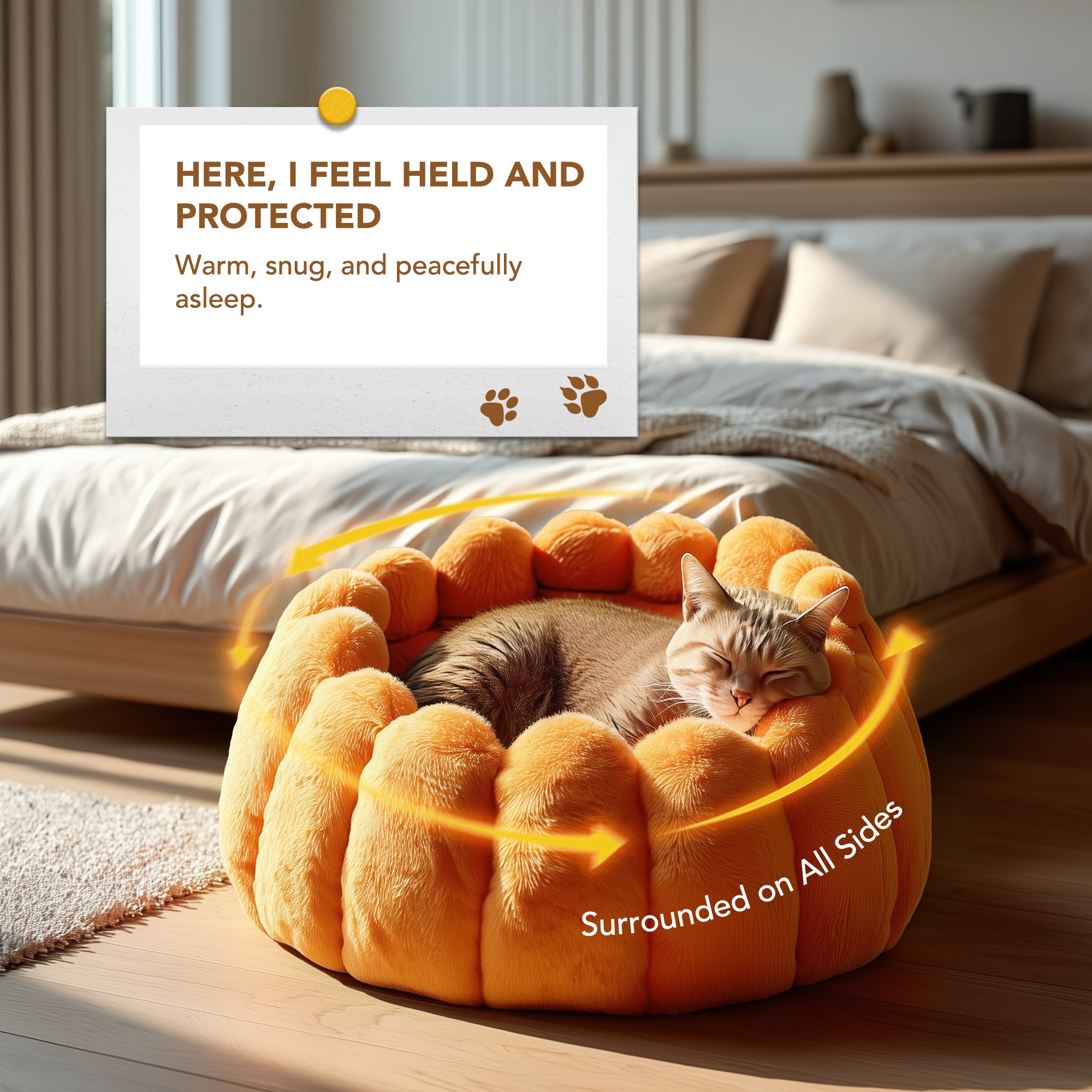Pumpkin Snuggle Nest