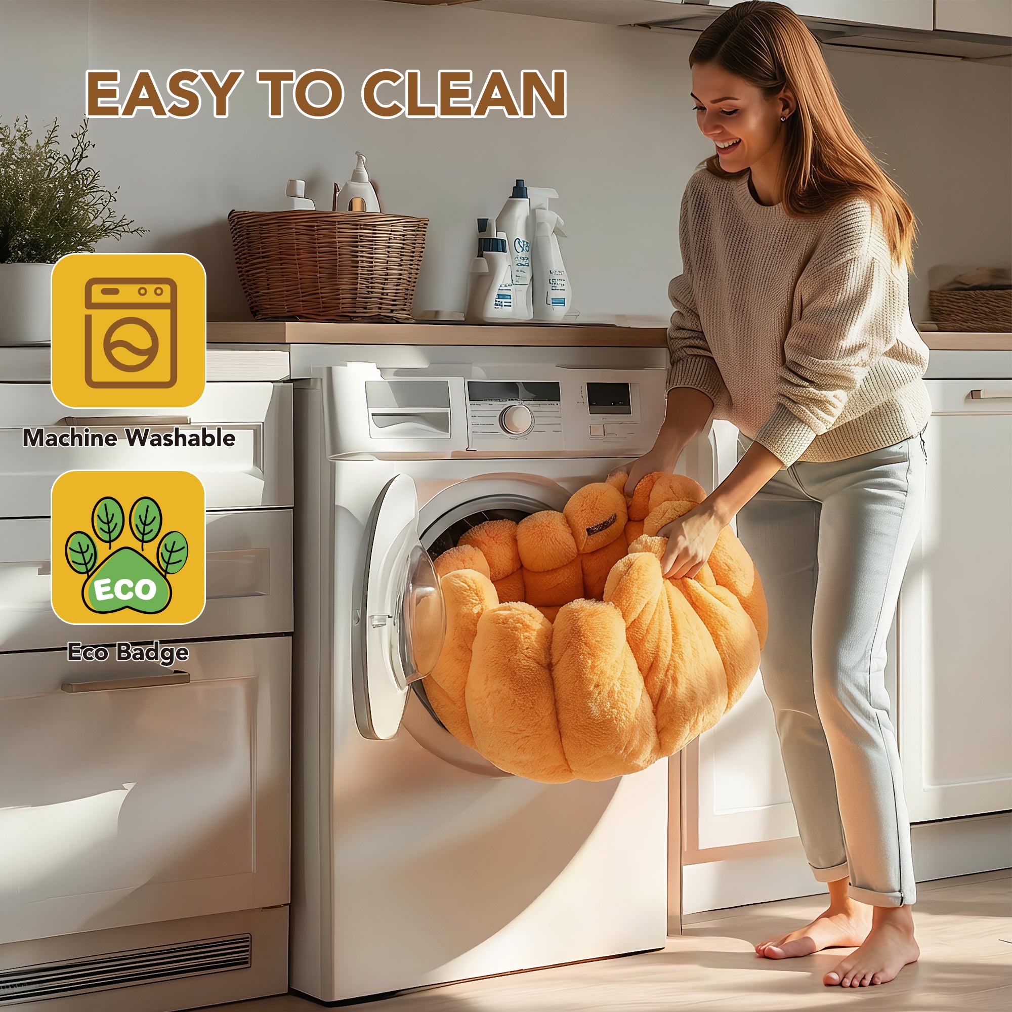 Pumpkin Snuggle Nest