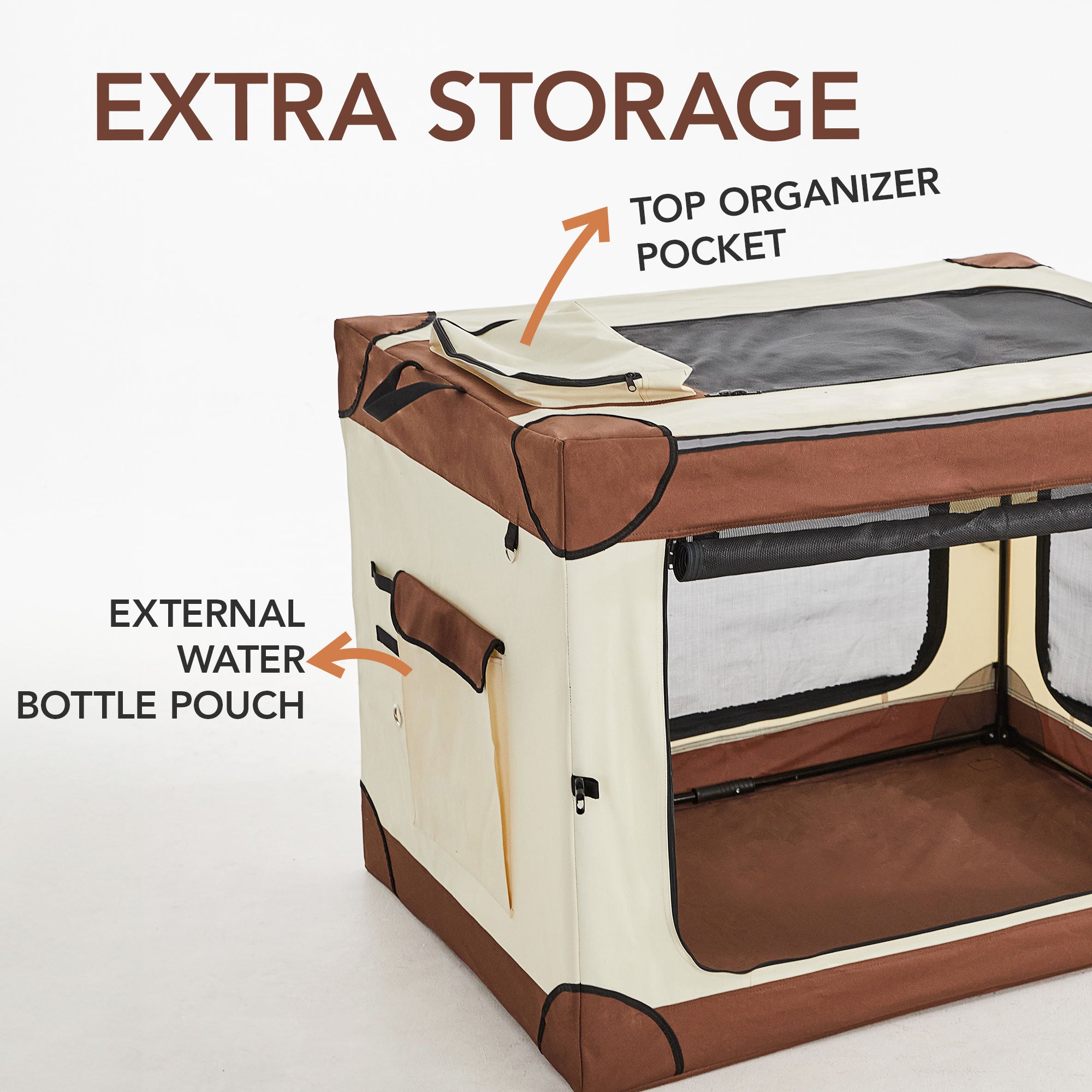 Portable Folding Dog Crate