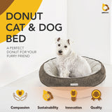 Donut Cat & Dog Bed