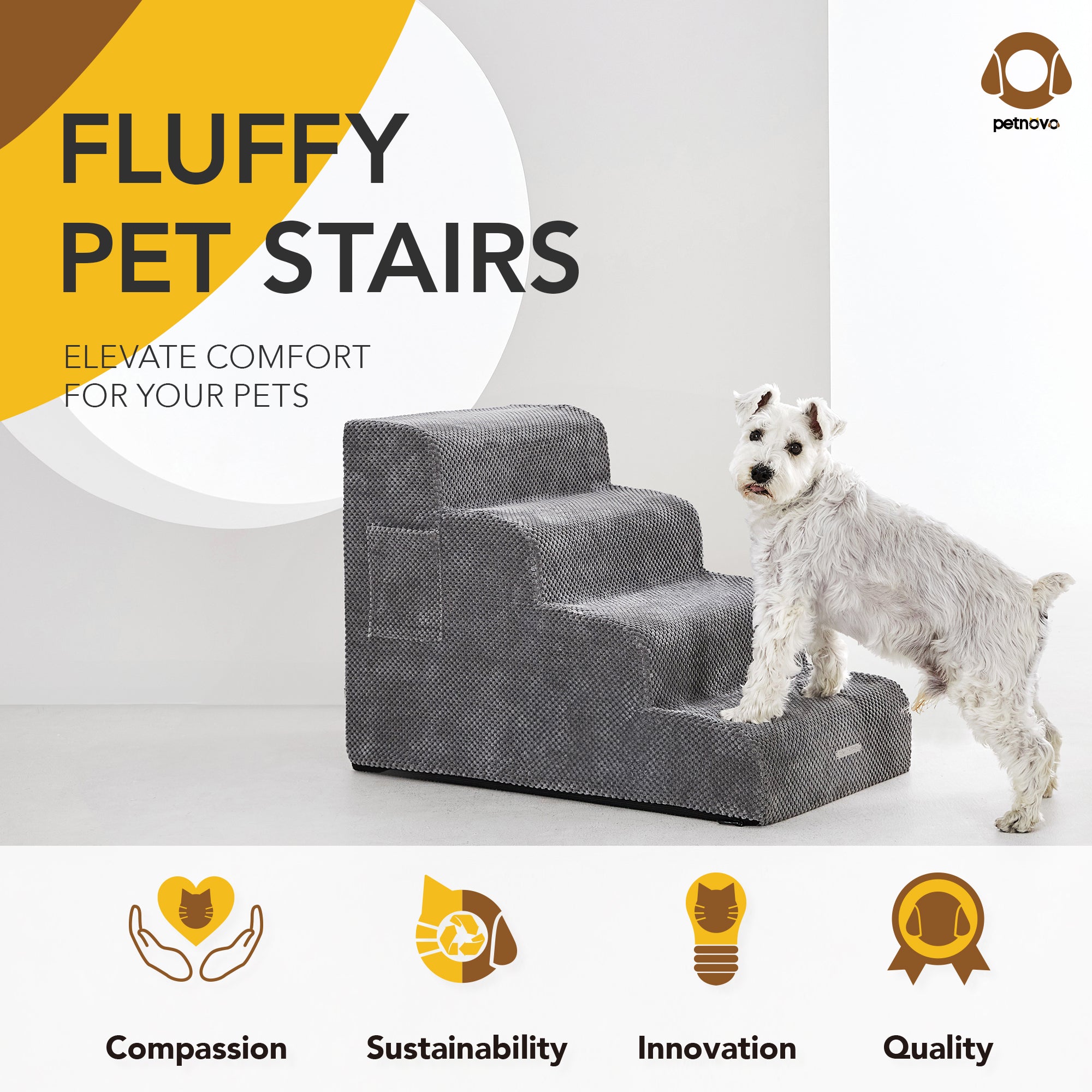 Fluffy Pet Stairs