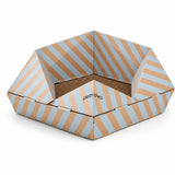 Foldable Cardboard Cat House — Collapsible Hideaway & Bed with Built-In Scratcher, Eco-Friendly Paper Build