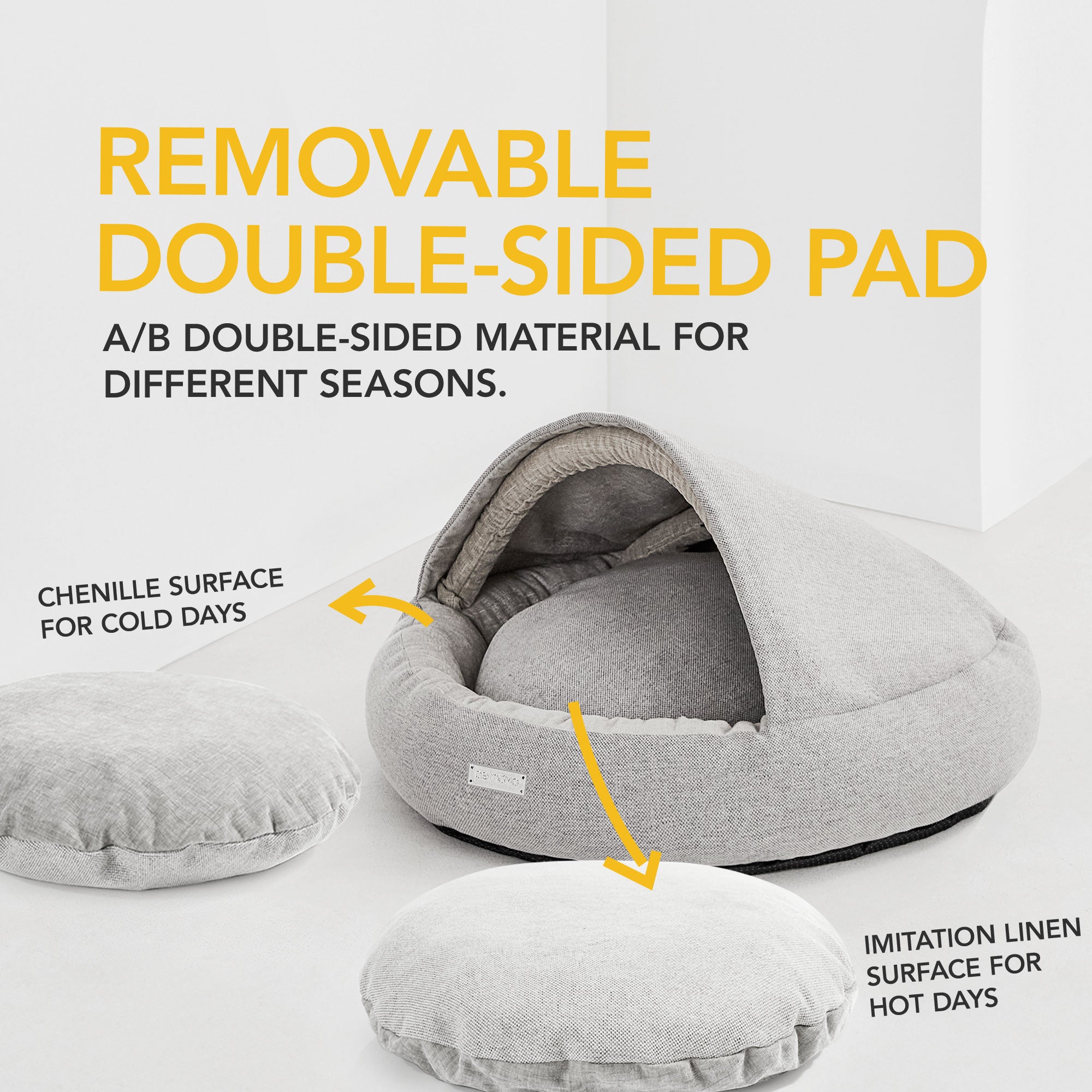 Hooded Pet Beds