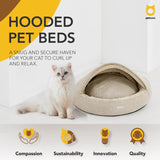 Hooded Pet Beds