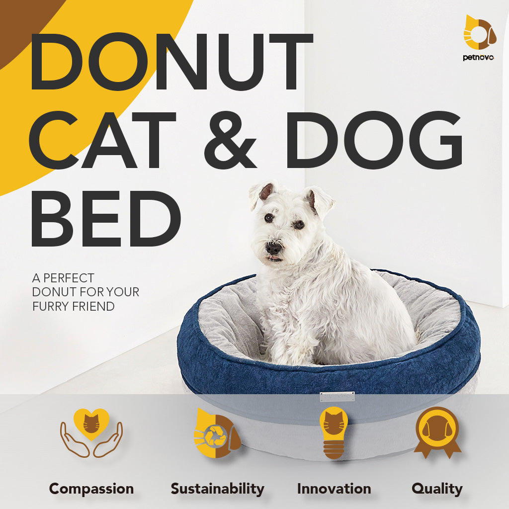 Donut Cat & Dog Bed