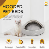 Hooded Pet Beds