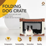 Portable Folding Dog Crate
