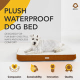 Plush Waterproof Dog Bed