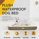 Plush Waterproof Dog Bed