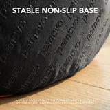 Rainbow Bolster Dog Bed for Medium Dogs — Reversible Cushion, Breathable, Removable Washable Cover